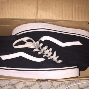 old skool primary check vans